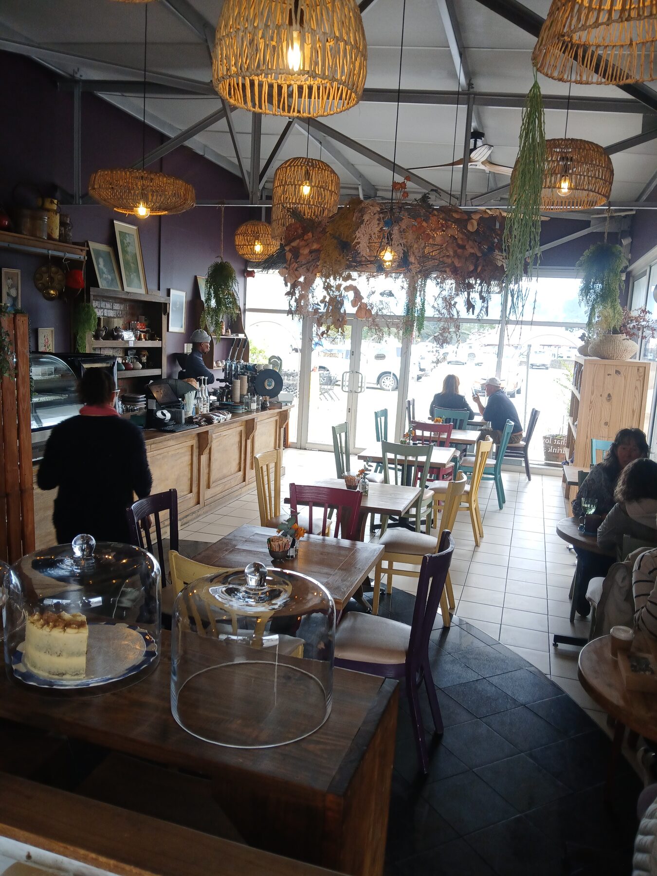 Inside The Fig & Fern coffee shop